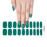 Evergreen Dreams Deluxe Semi-Cured Gel Nail Strips