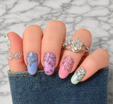 Gatsby Blooms Overlay Nail Wraps