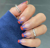 Star Spangled French Nail Wraps