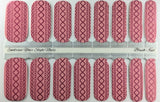 Blush Knit Nail Wraps