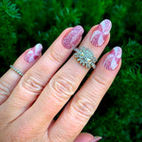 Candy Cane Swirl Nail Wraps