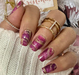 Berry Me In Glitter Nail Wraps