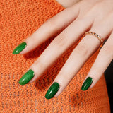 Emerald Wanderlust Deluxe Semi-Cured Gel Nail Strips
