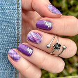 Charmed Plaid Nail Wraps