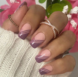 I Like to Mauve It Nail Wraps