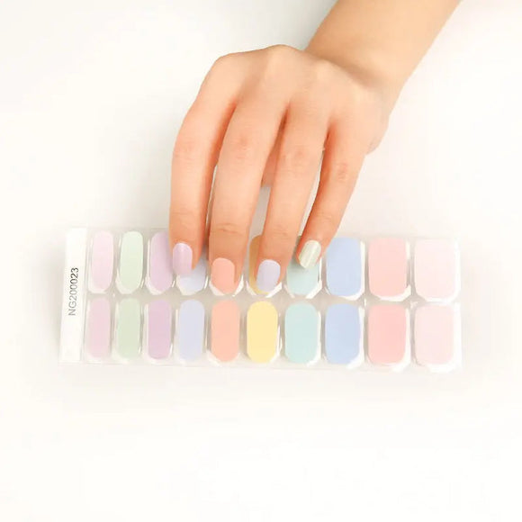 Pastels Gel Nail Wraps (NG023)