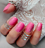 Floral Finish Nail Wraps