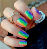 Rainbow Pop Nail Wraps