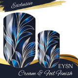 Cobalt Botanical Nail Wraps