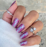 Lolli Pop Plaid Nail Wraps