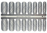 Platinum Pop Plaid Nail Wraps