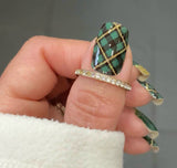 Plaid Hoppers Nail Wraps