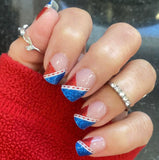 Americana French Nail Wraps