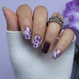 Plum Vines Nail Wraps