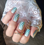 Surf Spark Nail Wraps