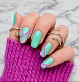 Mint To Be Fabulous Nail Wraps