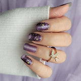 Starlight Petals Nail Wraps