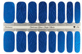 Sapphire Tigress Nail Wraps