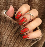 Holiday Pop Plaid Nail Wraps