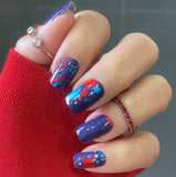 Midnight Fireworks Nail Wraps