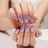 Lilac Sizzle Deluxe Semi-Cured Gel Nail Strips