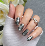 Emerald Petals Nail Wraps