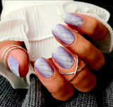 Periwinkle Pop Nail Wraps