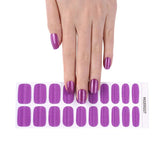 Violet Wanderlust Deluxe Semi-Cured Gel Nail Strips