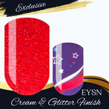 Royal Red White & Blue Nail Wraps