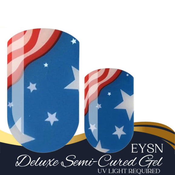 American Spirit Gel Nail Wraps (NG377)
