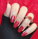 Ruby Slipper Nail Wraps