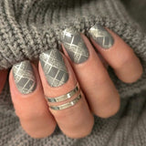 Illustrious Plaid Nail Wraps