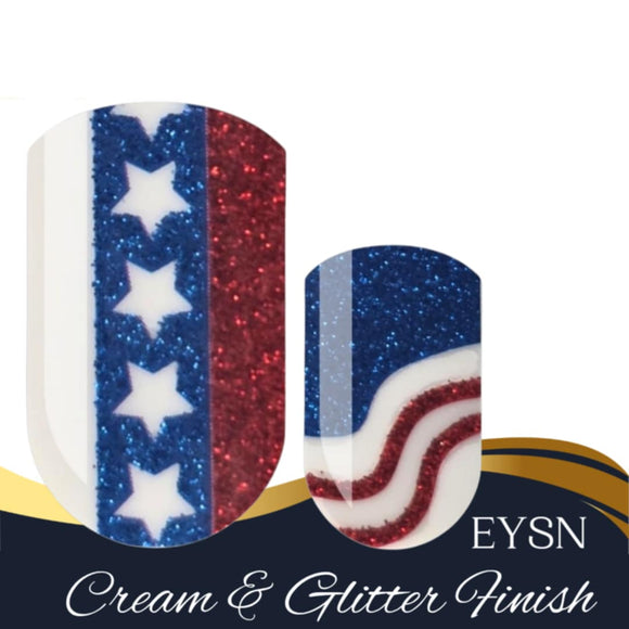 Let Freedom Bling Nail Wraps