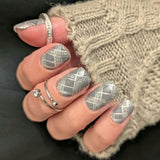 Illustrious Plaid Nail Wraps