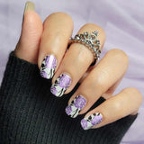 Enchanted Violet Nail Wraps