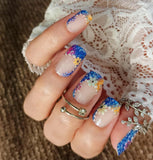 Twilight Garden French Nail Wraps