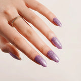 Lilac Sizzle Deluxe Semi-Cured Gel Nail Strips