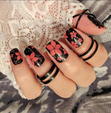 Coral Garden Nail Wraps