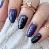 Twilight Waves Nail Wraps