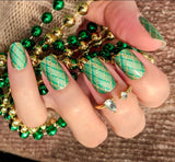 Green Apple Pop Nail Wraps