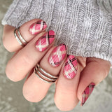Manhattan Plaid Nail Wraps