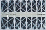 Cross the Line Nail Wraps