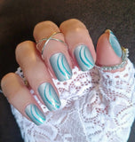 Surf Spark Nail Wraps