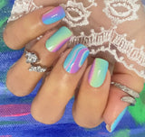 Groovy Waves Nail Wraps