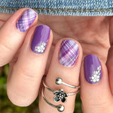 Charmed Plaid Nail Wraps