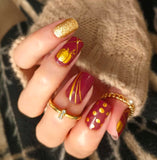 Rustic Autumn Nail Wraps