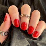 Scarlet Tigress Nail Wraps