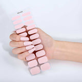 Pink Paradise No Light Gel Nail Strips