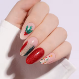 New! Happy Holiday Deluxe Semi-Cured Gel Nail Strips