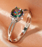 Ring - Mystic Topaz (SilverTone)